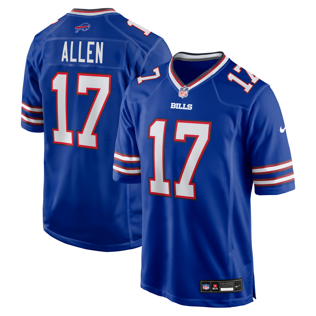 Men's Buffalo Bills Josh Allen Nike Royal Team Game Player Jersey