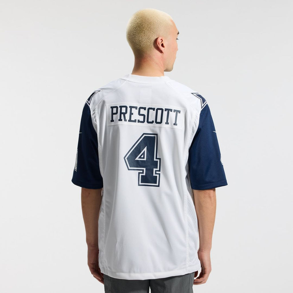 Men's Dallas Cowboys Dak Prescott Nike White Alternate Game Team Jersey