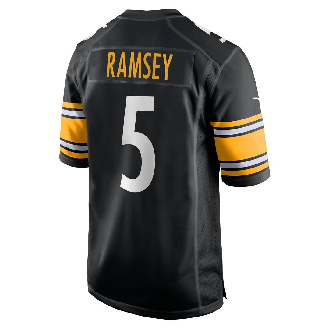 Men's Pittsburgh Steelers Jalen Ramsey Nike  Black Team Game Jersey