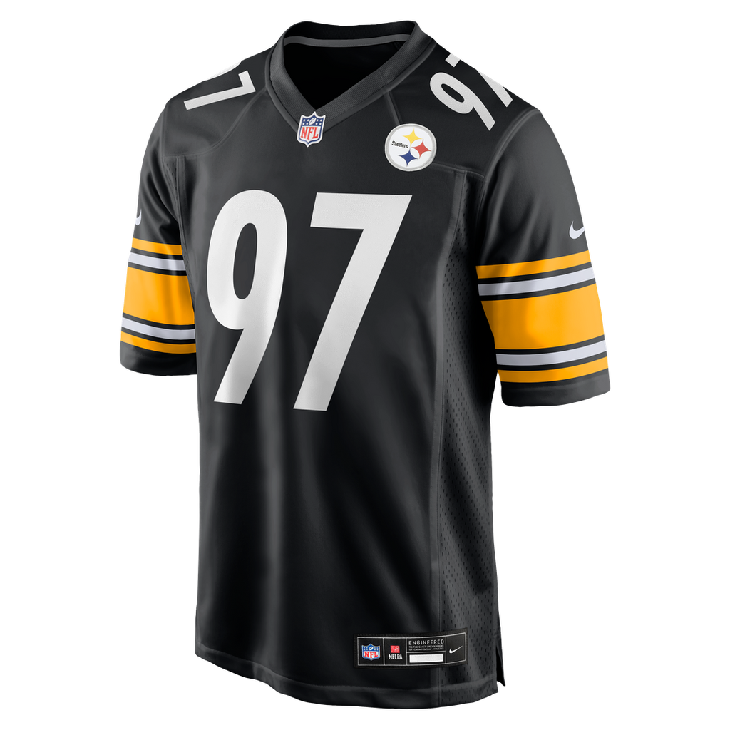 Men's Pittsburgh Steelers Cameron Heyward Nike Black Game Jersey