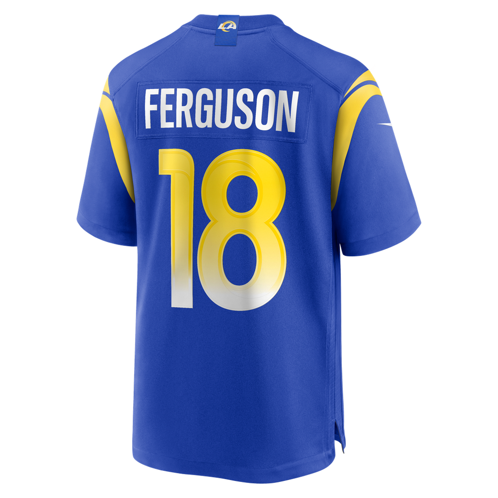 Men's Los Angeles Rams Terrance Ferguson Nike  Royal Team Game Jersey