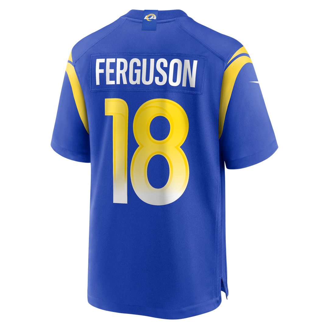 Men's Los Angeles Rams Terrance Ferguson Nike  Royal Team Game Jersey