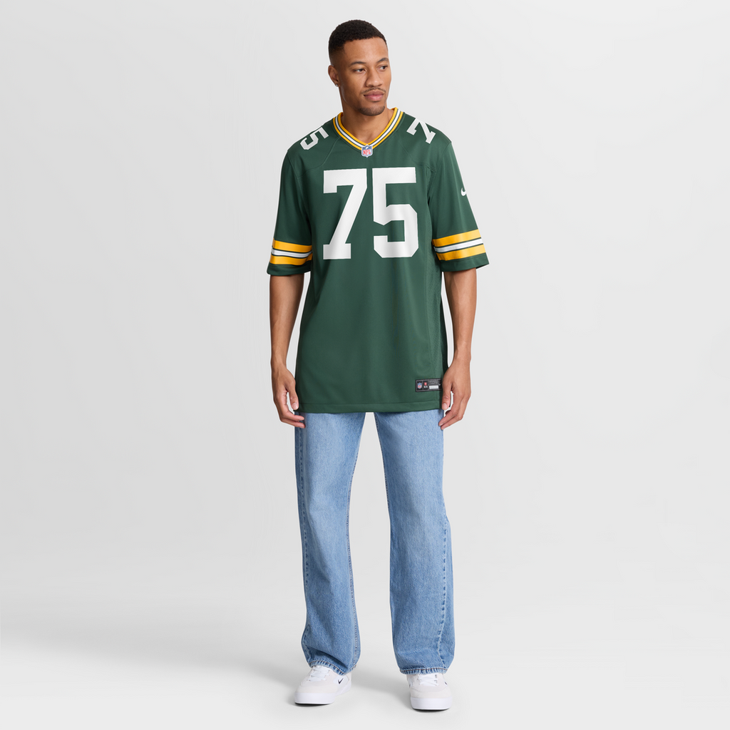 Men's Green Bay Packers Sean Rhyan Nike Green Game Player Jersey