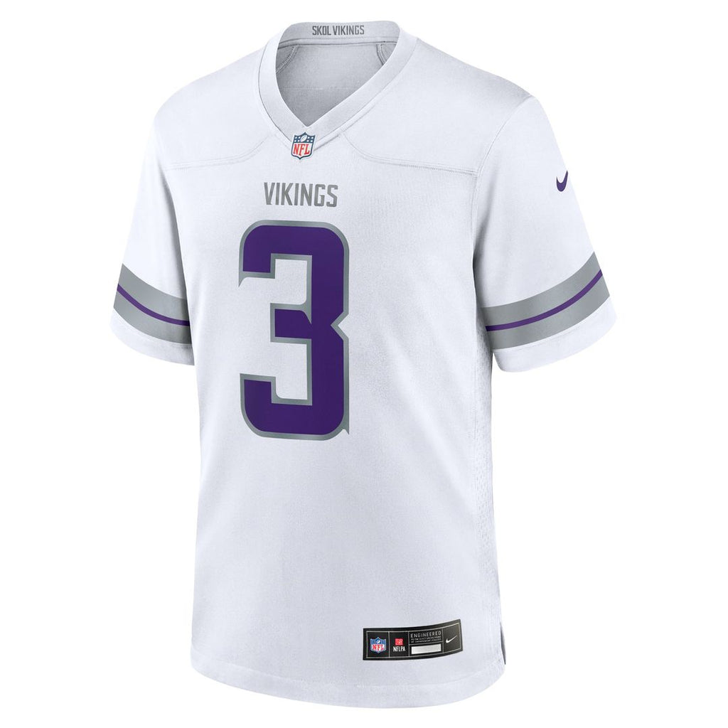 Men's Minnesota Vikings Jordan Addison Nike Purple  Game Jersey