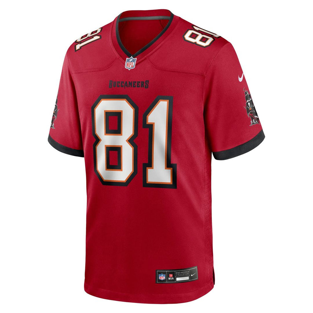 Men's Tampa Bay Buccaneers Ryan Miller Nike  Red Team Game Jersey