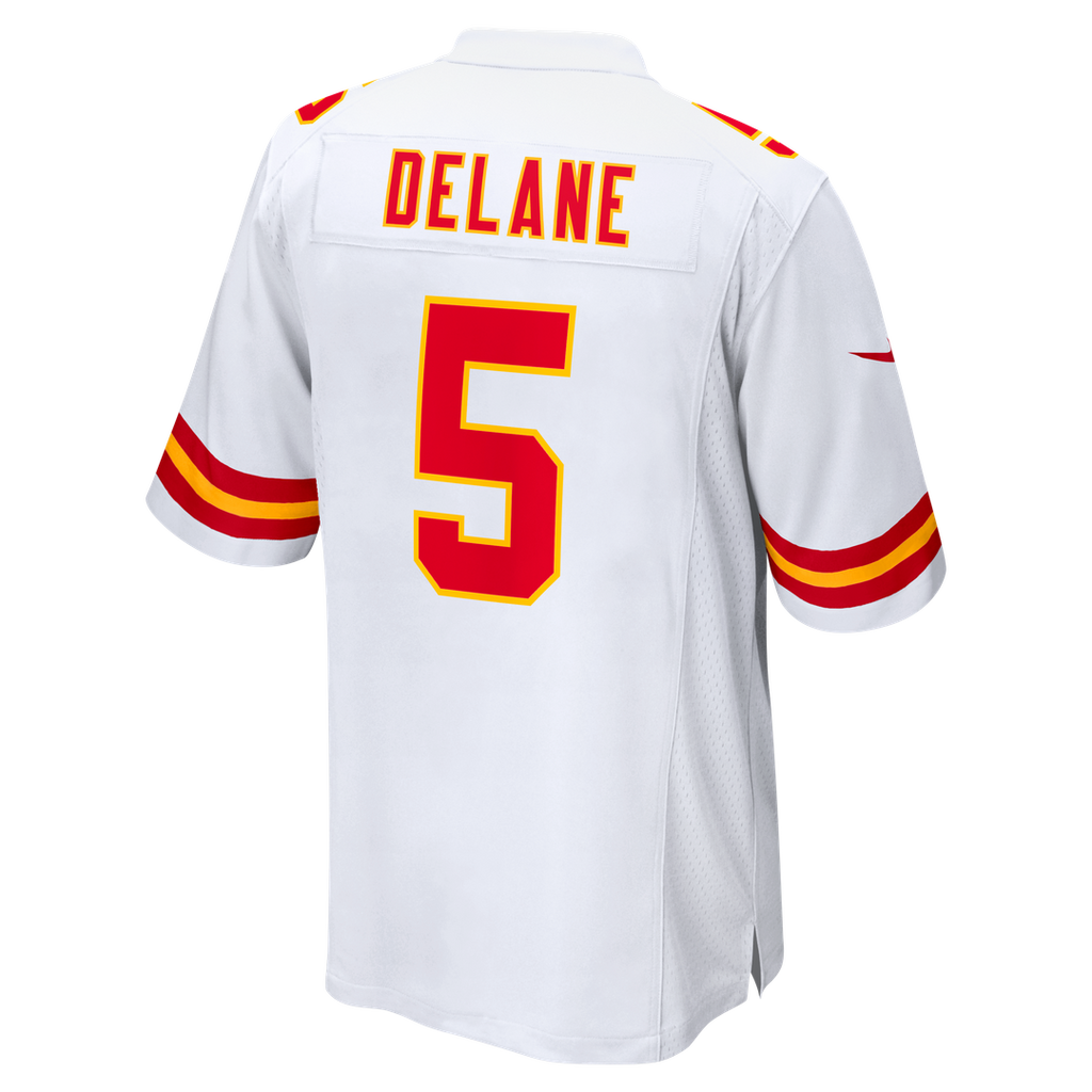Men's Kansas City Chiefs Mansoor Delane Nike Red Team Game Jersey