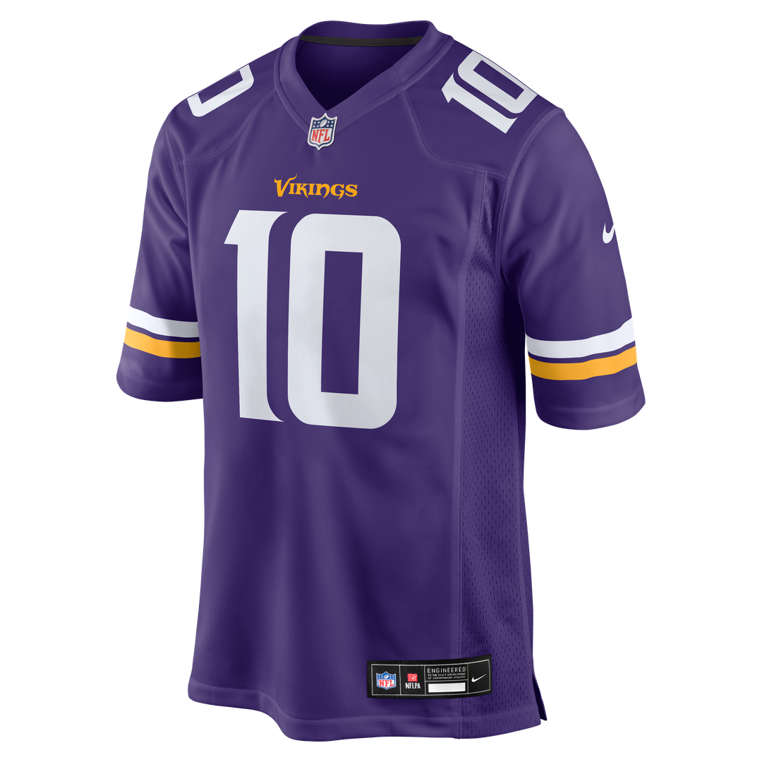 Men's Minnesota Vikings Fran Tarkenton Nike Purple Game Retired Player Jersey