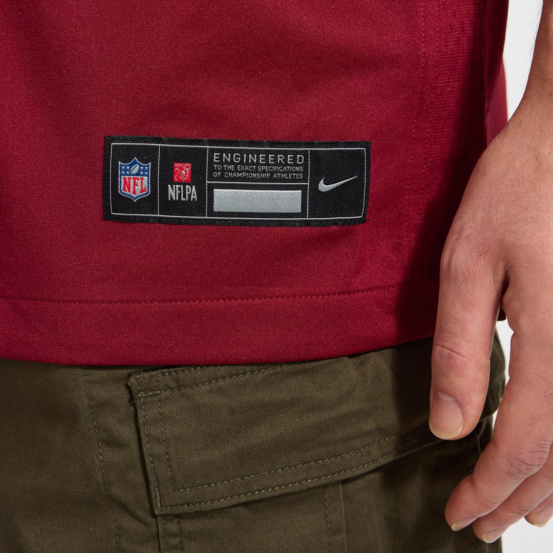 Hail Raiser Men's Washington Commanders Terry McLaurin Nike Black Alternate Game Jersey