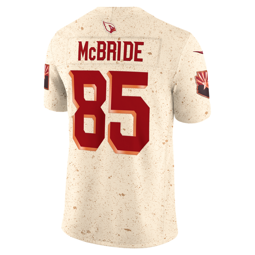 Men's Arizona Cardinals Trey McBride Nike Natural Rivalries Collection Stitched Limited Jersey