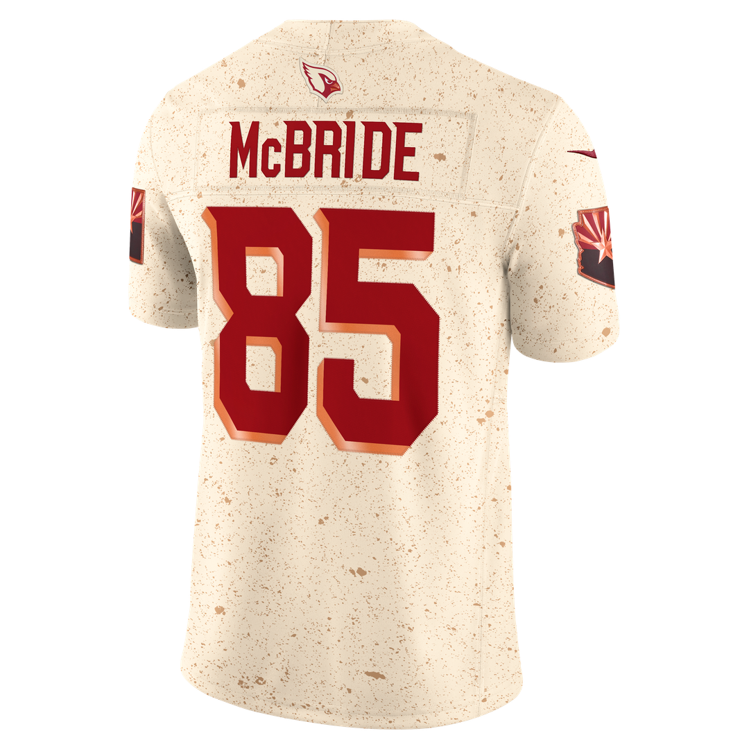 Men's Arizona Cardinals Trey McBride Nike Natural Rivalries Collection Stitched Limited Jersey
