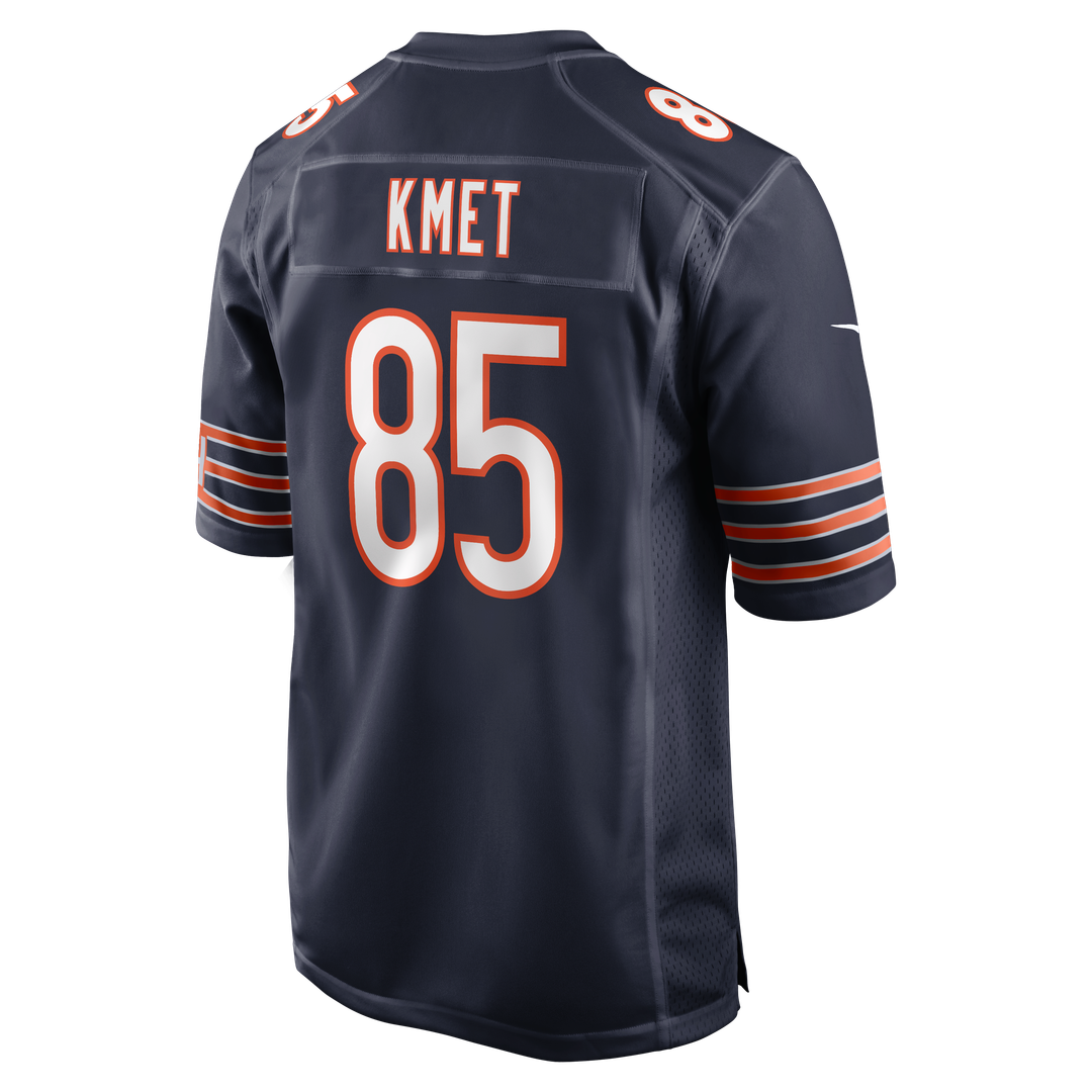 Men's Chicago Bears Cole Kmet Nike Navy Player Game Jersey
