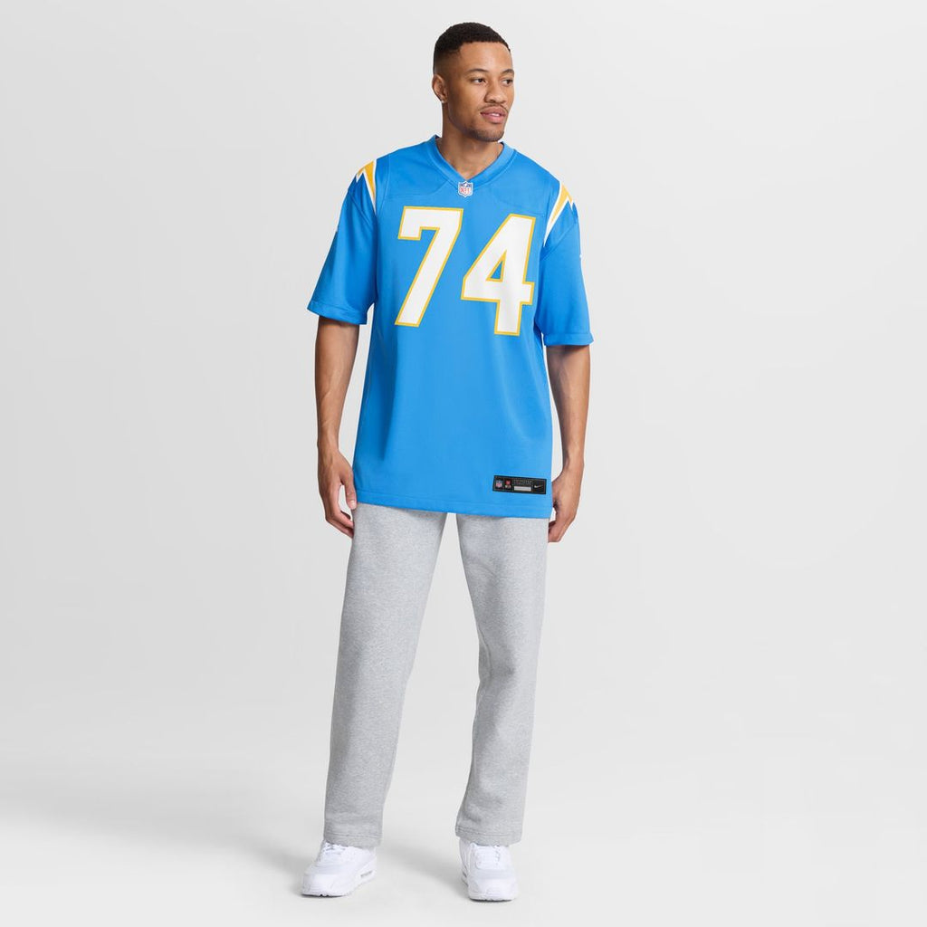 Men's Los Angeles Chargers Kayode Awosika Nike  Powder Blue Team Game Jersey