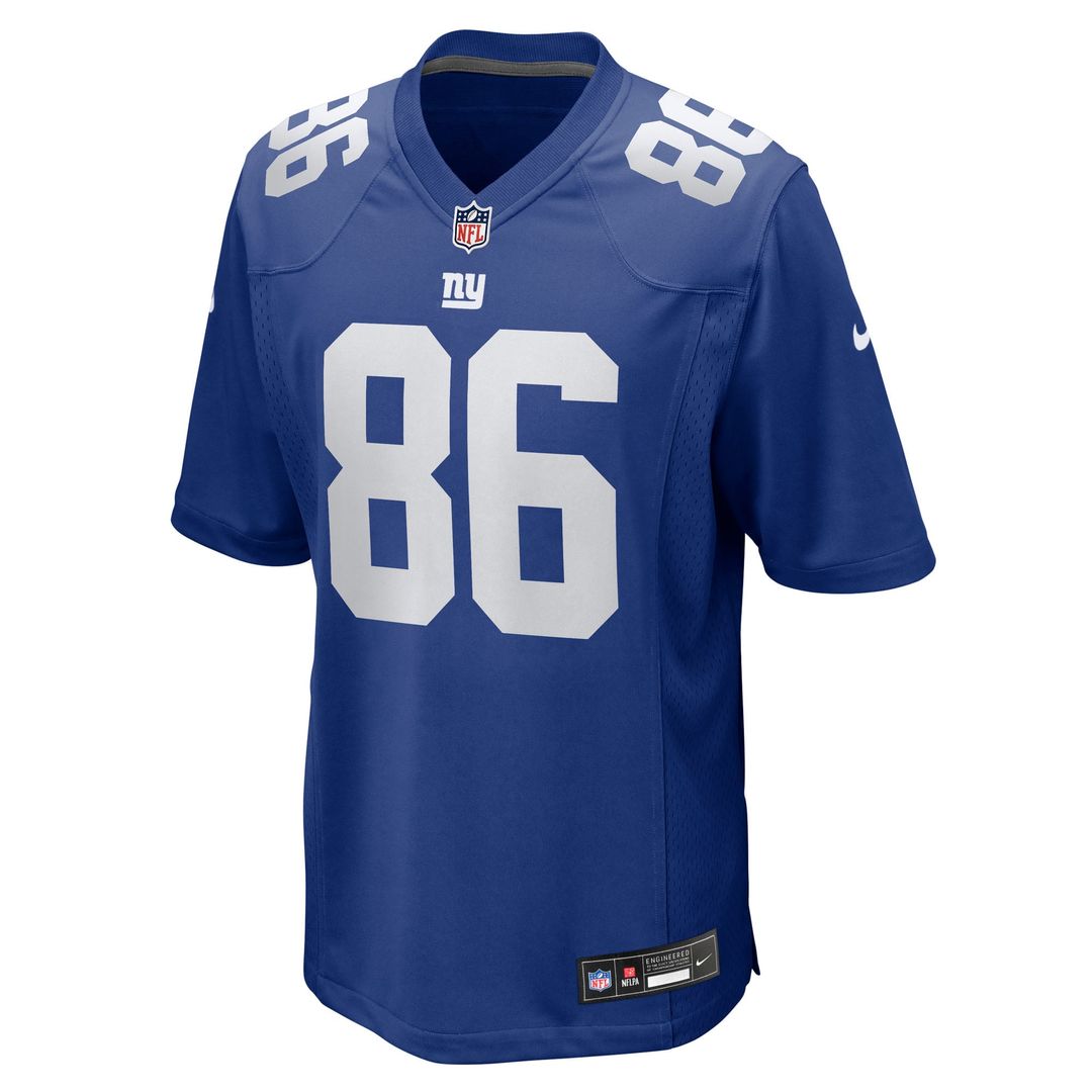 Men's New York Giants Thomas Fidone II Nike  Royal Team Game Jersey