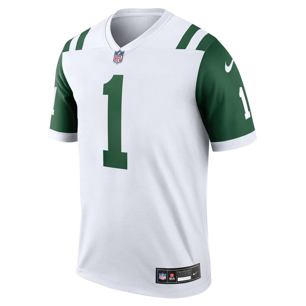 Men's New York Jets Ahmad Sauce Gardner Nike White Legend Player Performance Top