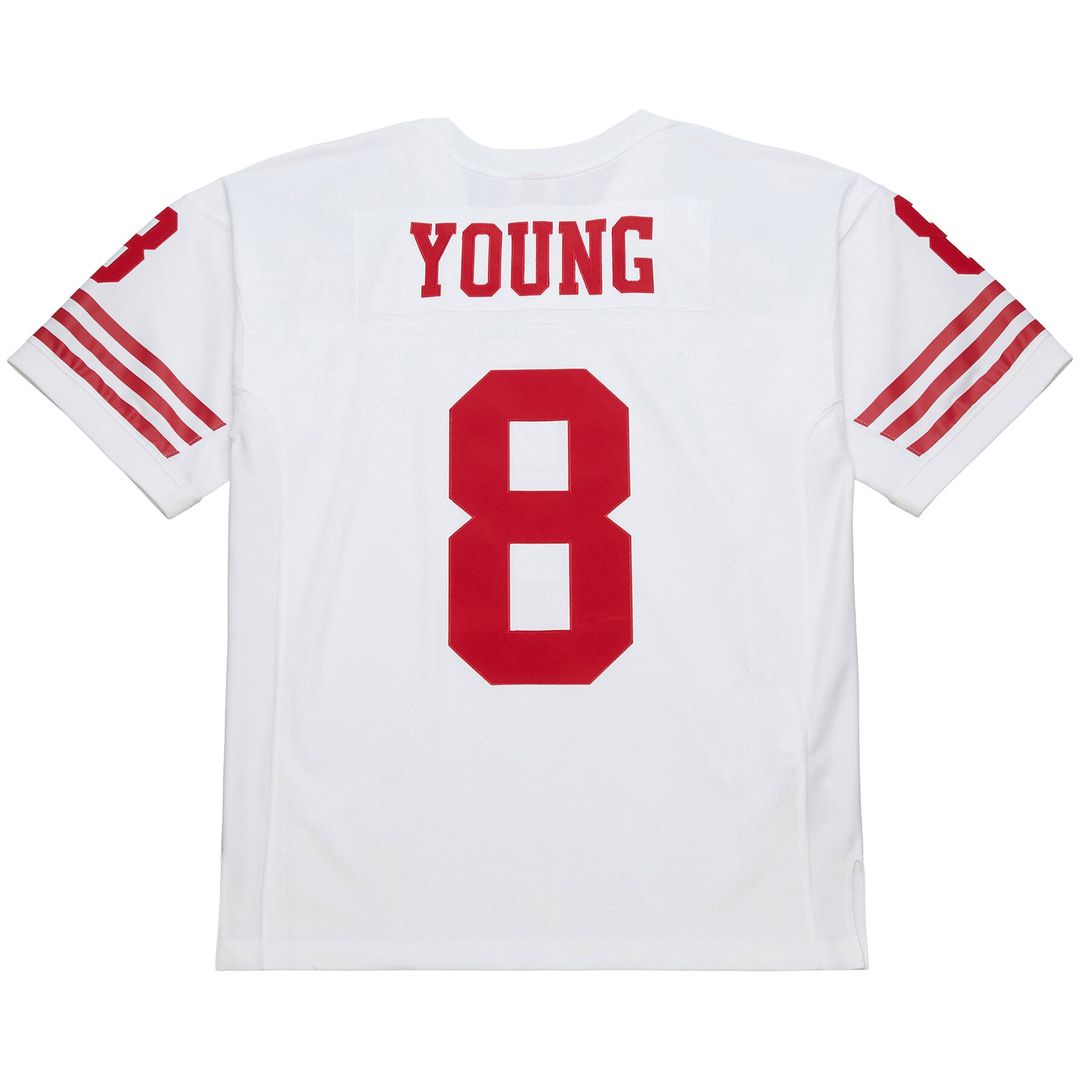 Men's San Francisco 49ers Steve Young Mitchell & Ness White 1994 Legacy Replica Jersey