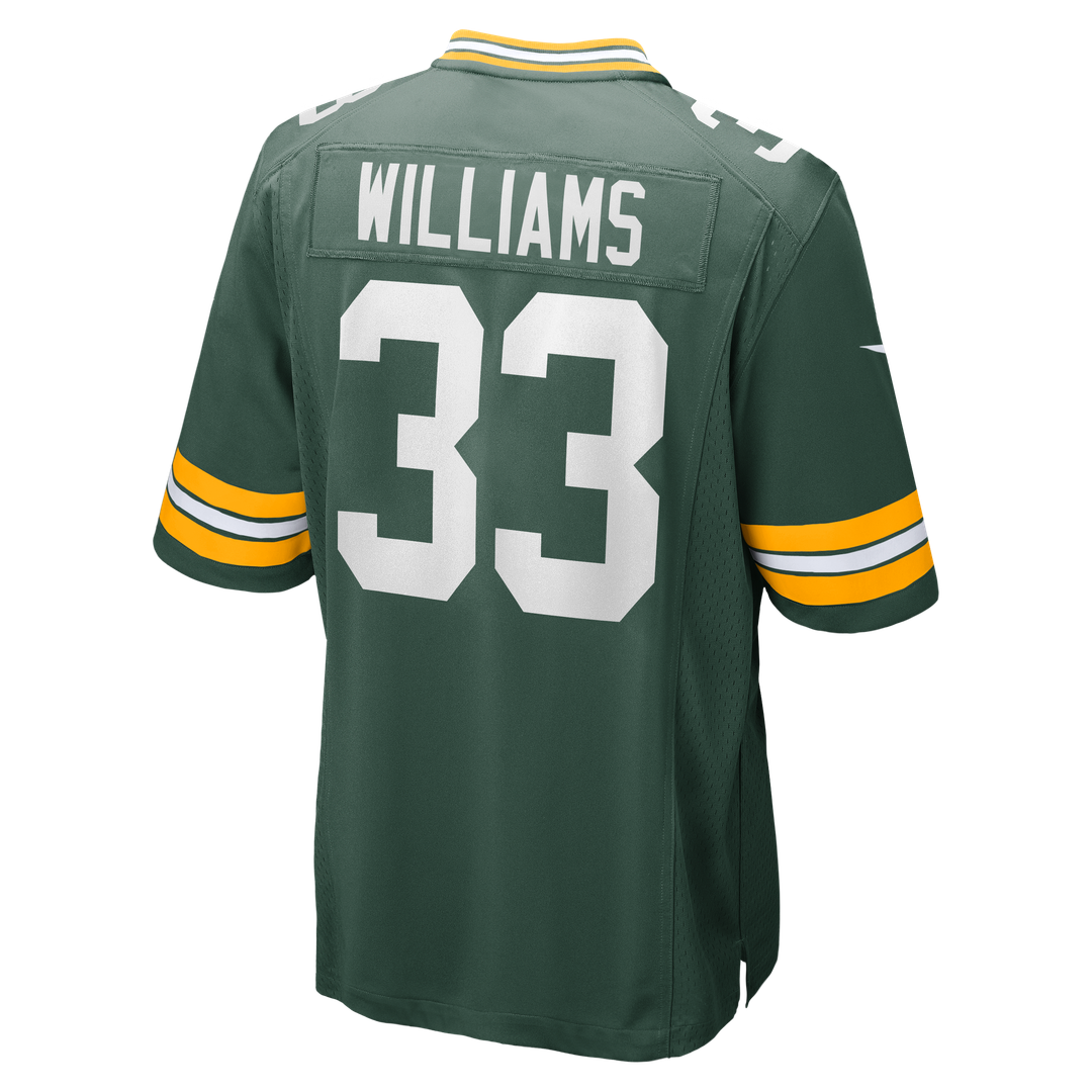 Men's Green Bay Packers Evan Williams Nike  Green  Game Jersey