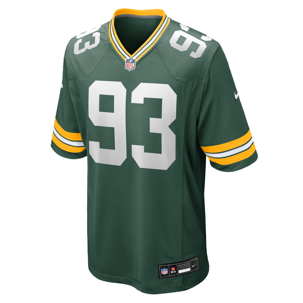 Men's Green Bay Packers Nazir Stackhouse Nike  Green Team Game Jersey