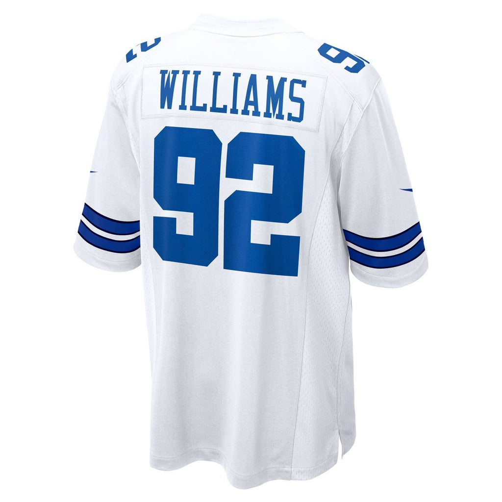 Men's Dallas Cowboys Quinnen Williams Nike Navy Team Game Jersey
