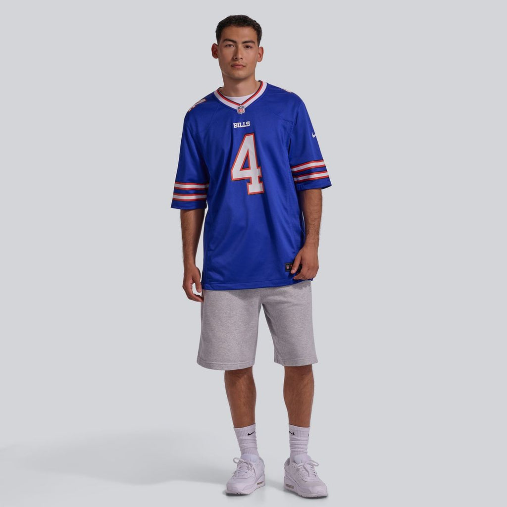 Men's Buffalo Bills James Cook III Nike Gray Nickel City Game Jersey