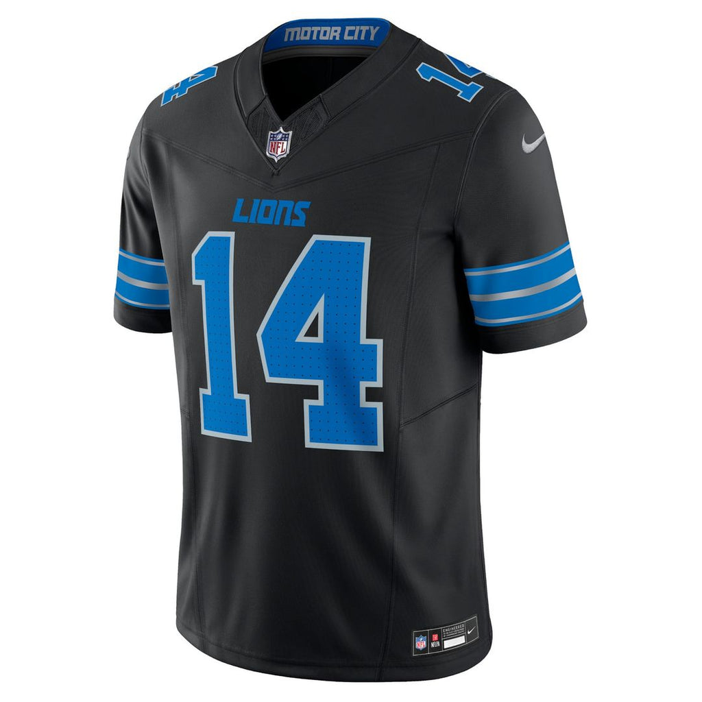 Men's Detroit Lions Amon-Ra St. Brown Nike Blue Vapor F.U.S.E. Limited Jersey