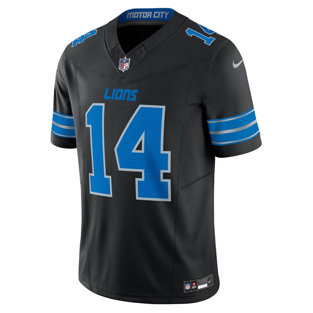 Men's Detroit Lions Amon-Ra St. Brown Nike Blue Vapor F.U.S.E. Limited Jersey