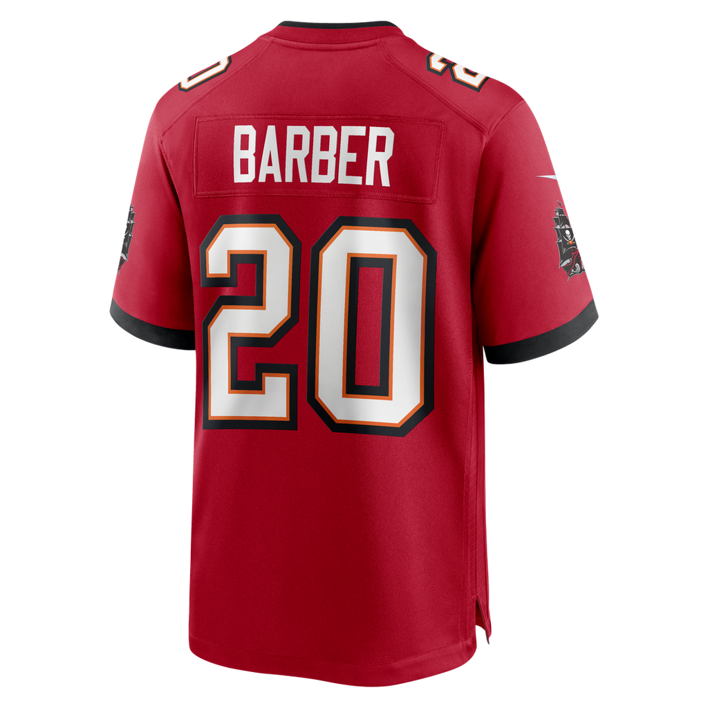 Men's Tampa Bay Buccaneers Ronde Barber Nike Red Game Retired Player Jersey