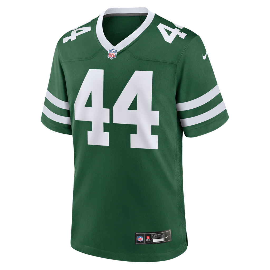 Men's New York Jets Jamien Sherwood Nike Legacy Green Team Game Jersey