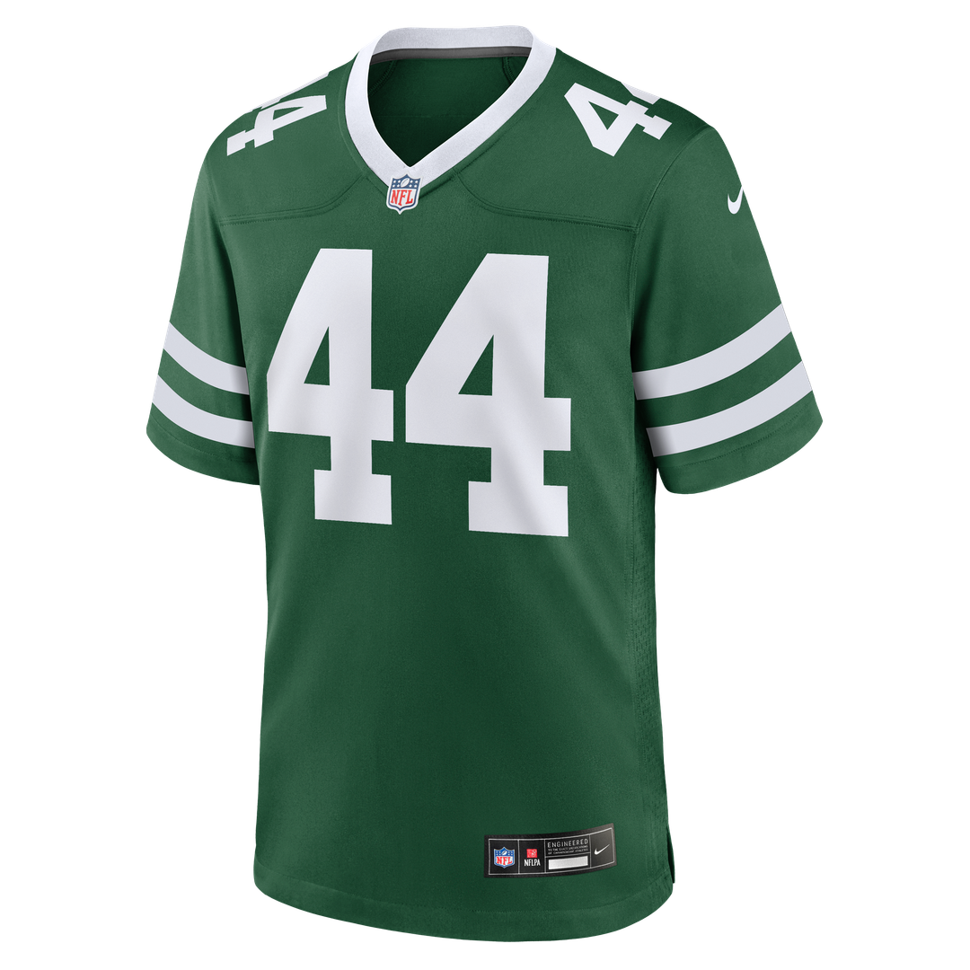 Men's New York Jets Jamien Sherwood Nike Legacy Green Team Game Jersey