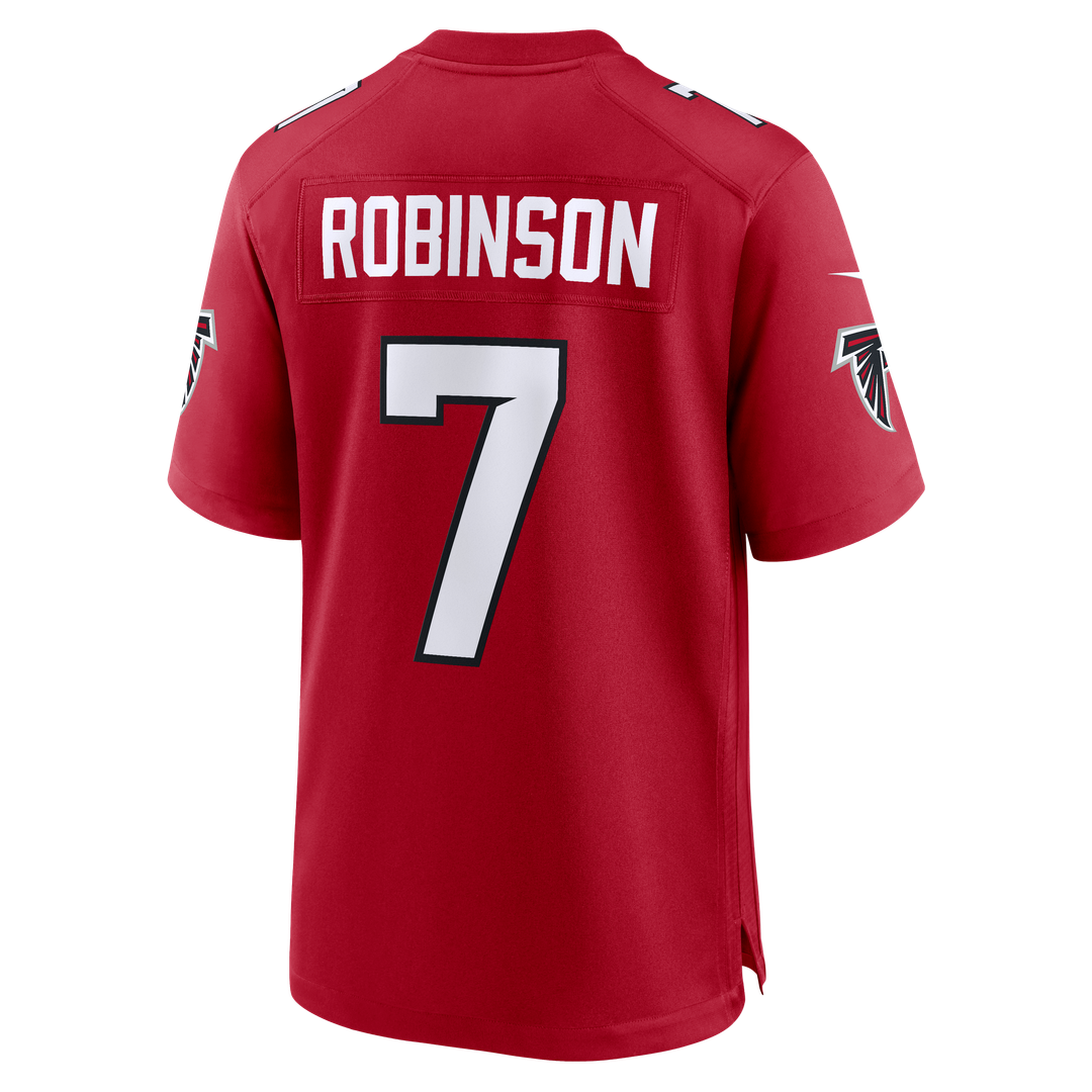 Men's Atlanta Falcons Bijan Robinson Nike White Game Jersey