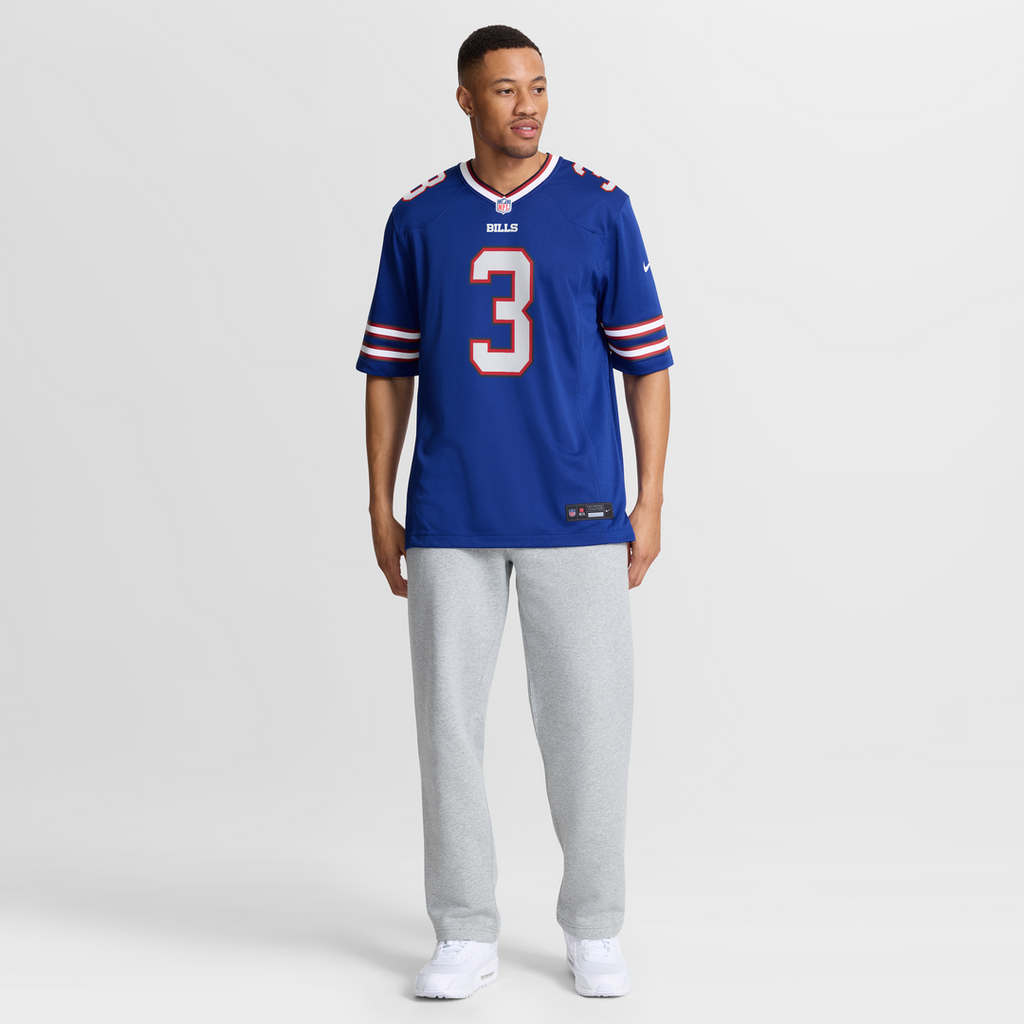 Men's Buffalo Bills Damar Hamlin Nike White  Game Jersey
