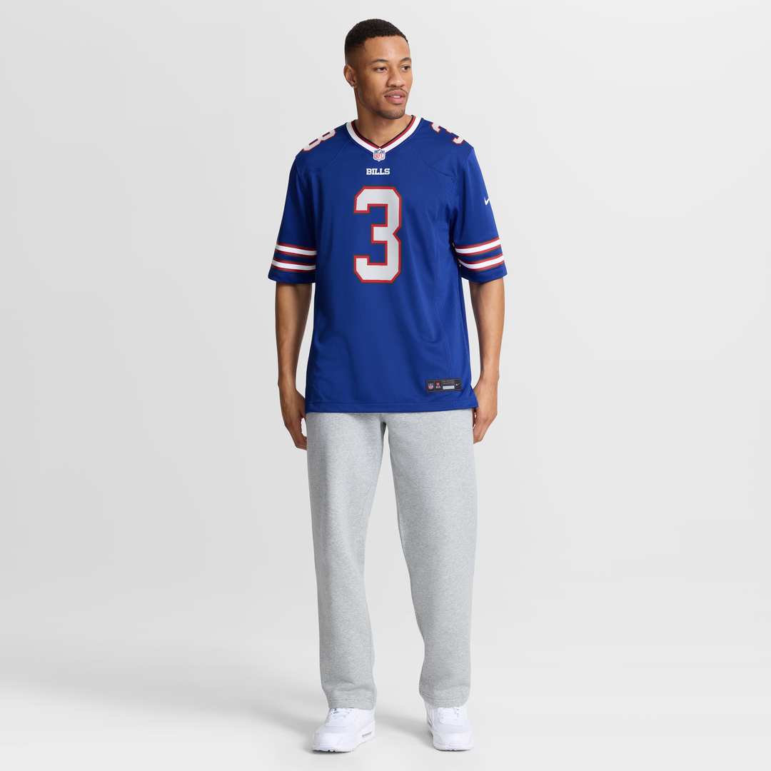 Men's Buffalo Bills Damar Hamlin Nike White  Game Jersey