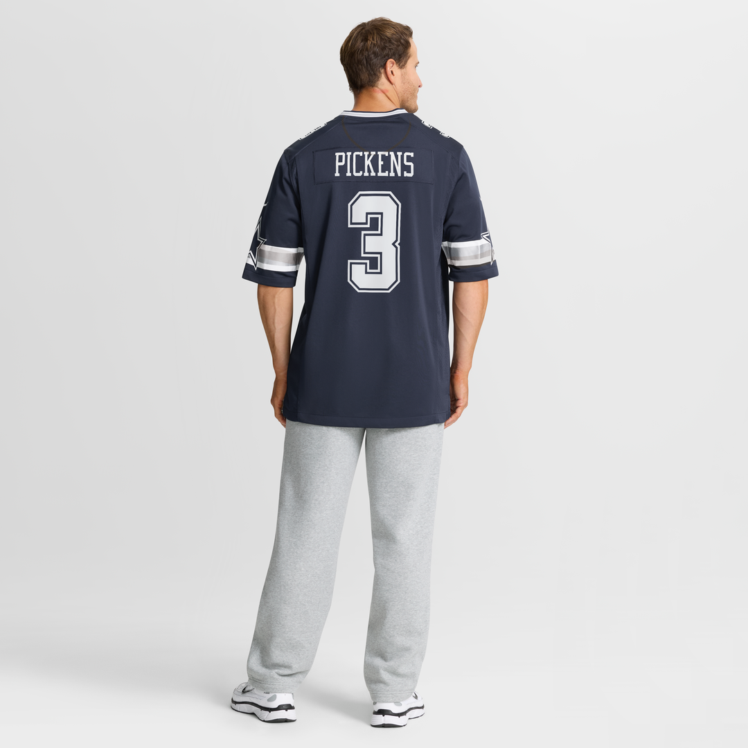 Men's Dallas Cowboys George Pickens Nike Navy Game Jersey