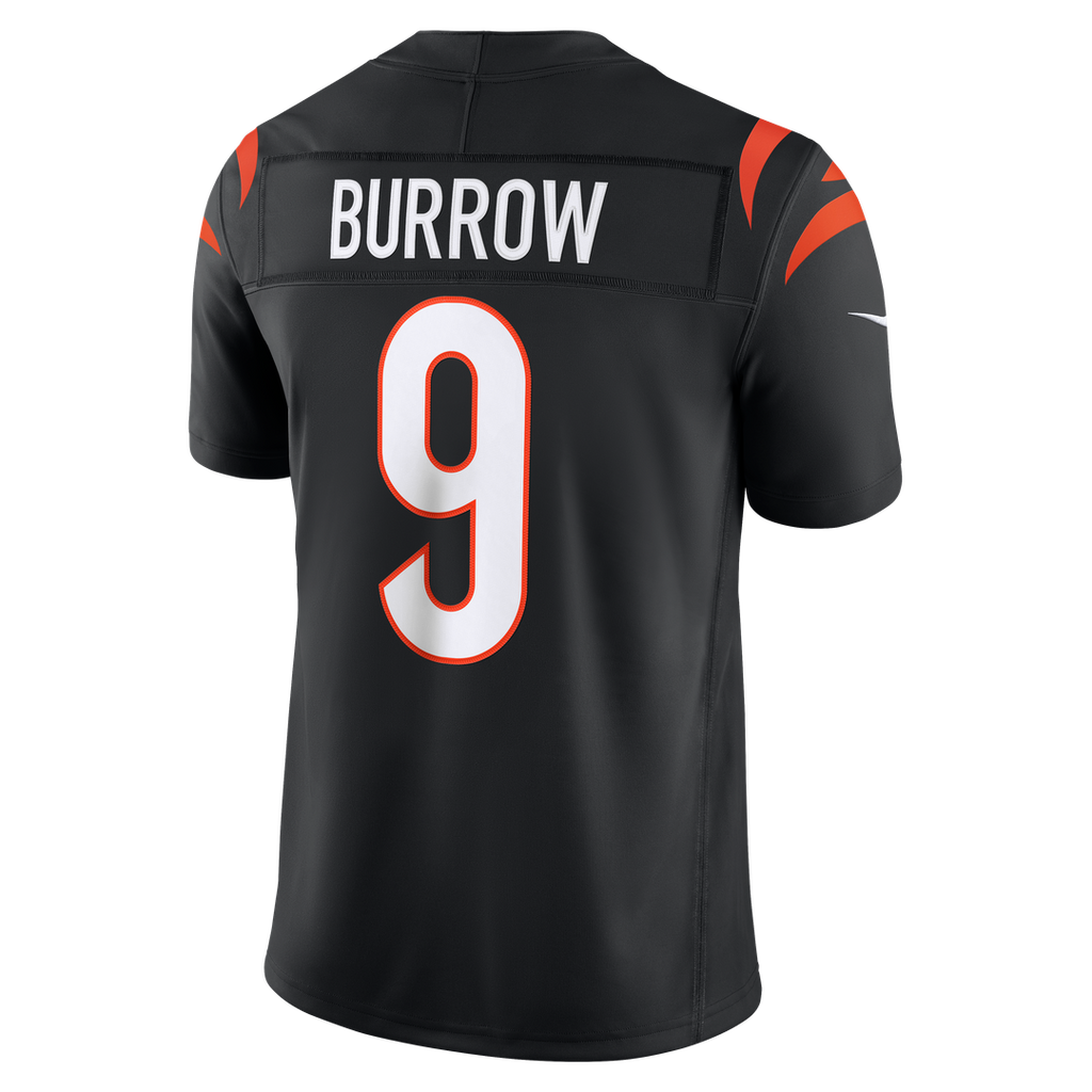 Men's Cincinnati Bengals Joe Burrow Nike Black Team Vapor F.U.S.E. Stitched Limited Jersey