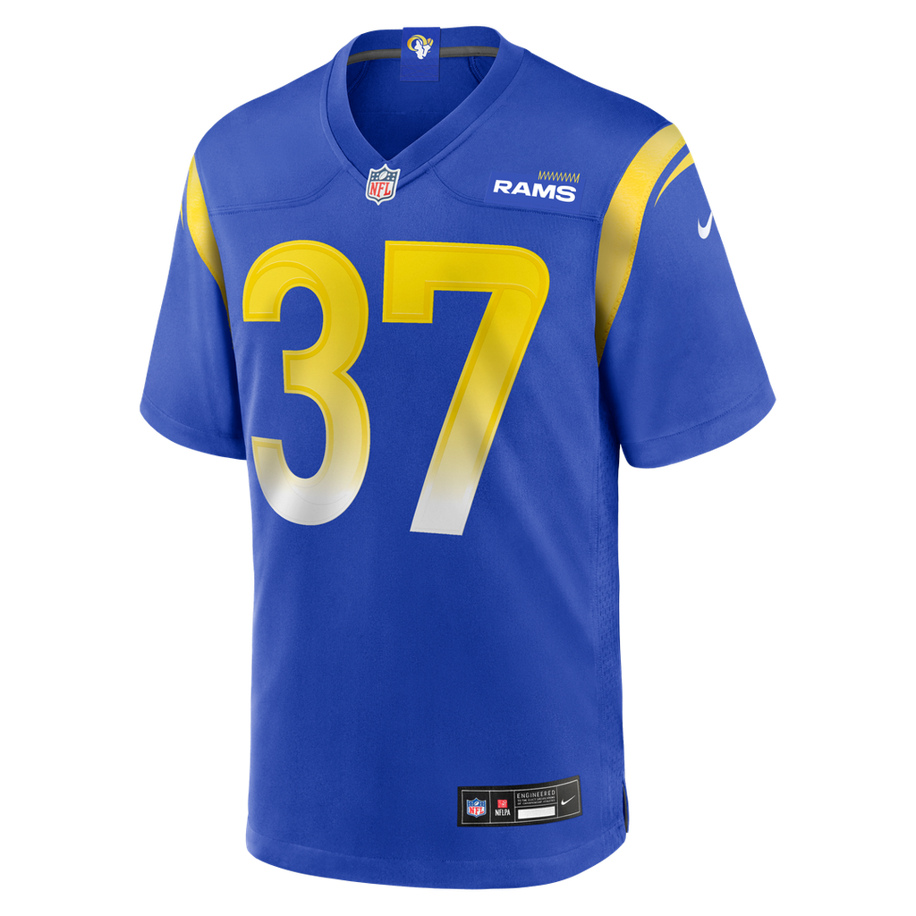 Men's Los Angeles Rams Quentin Lake Nike Royal Game Player Jersey