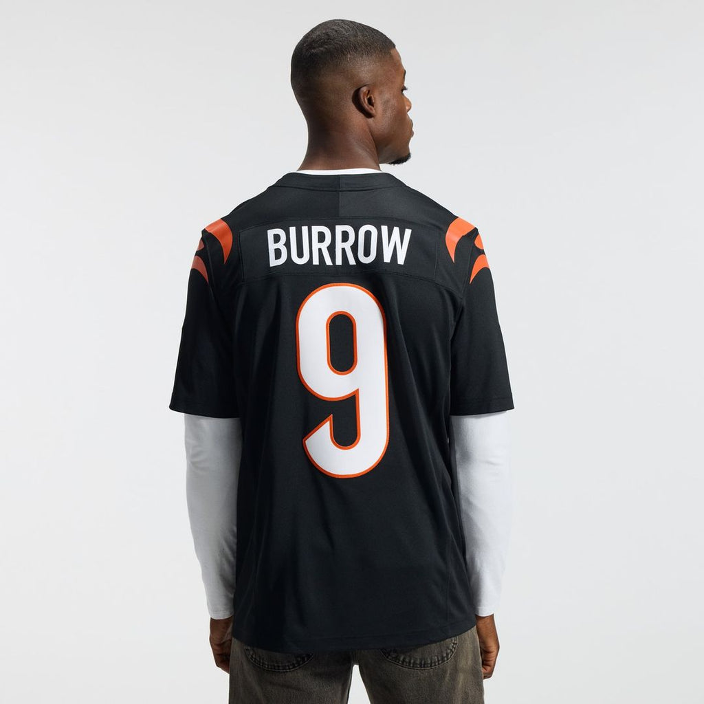 Men's Cincinnati Bengals Joe Burrow Nike Orange Alternate Vapor F.U.S.E. Stitched Limited Jersey