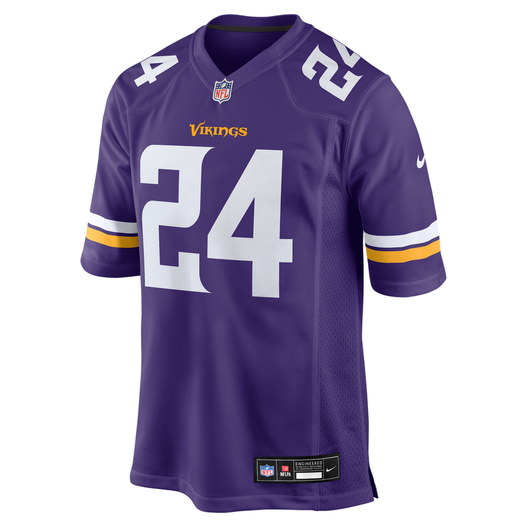 Men's Minnesota Vikings Jay Ward Nike  Purple Team Game Jersey