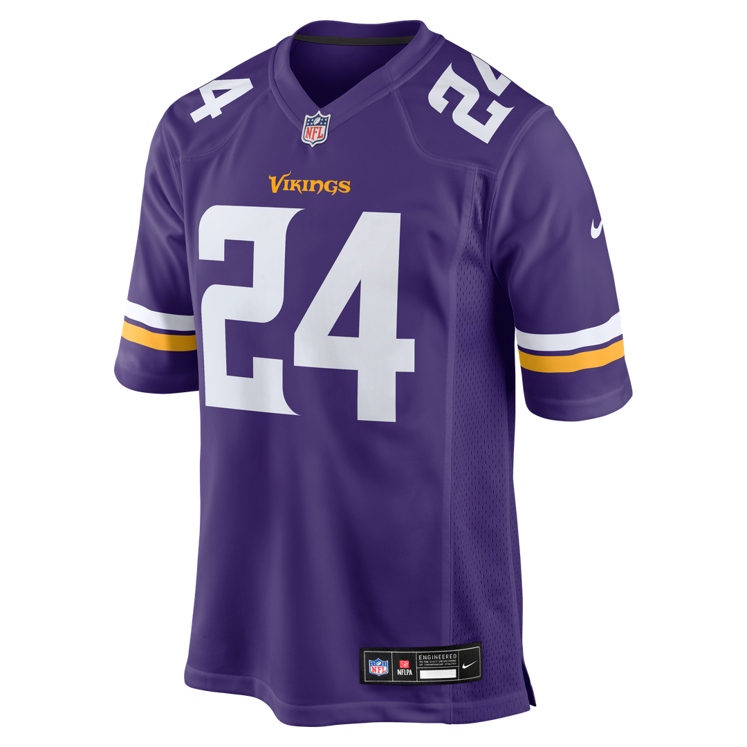 Men's Minnesota Vikings Jay Ward Nike  Purple Team Game Jersey