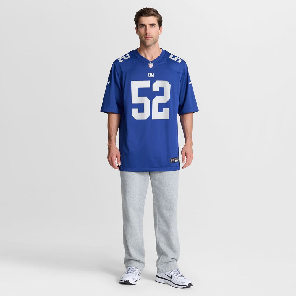 Men's New York Giants Arvell Reese Nike Royal Team Game Jersey