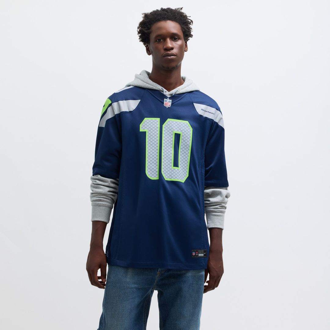 Men's Seattle Seahawks Cooper Kupp Nike  College Navy Team Game Jersey