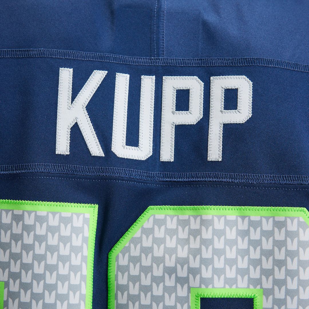 Men's Seattle Seahawks Cooper Kupp Nike College Navy Team Vapor F.U.S.E. Stitched Limited Jersey