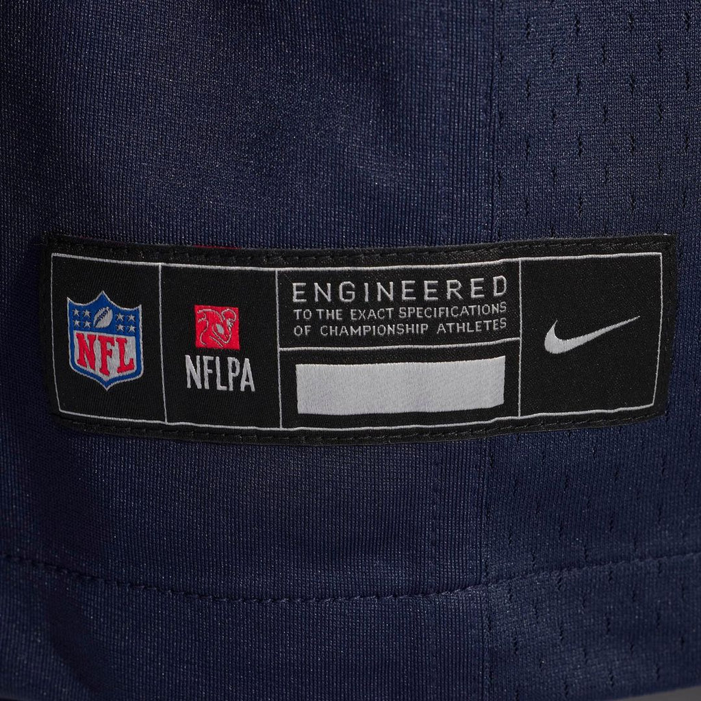 Men's Chicago Bears Malik Muhammad Nike Navy Team Game Jersey
