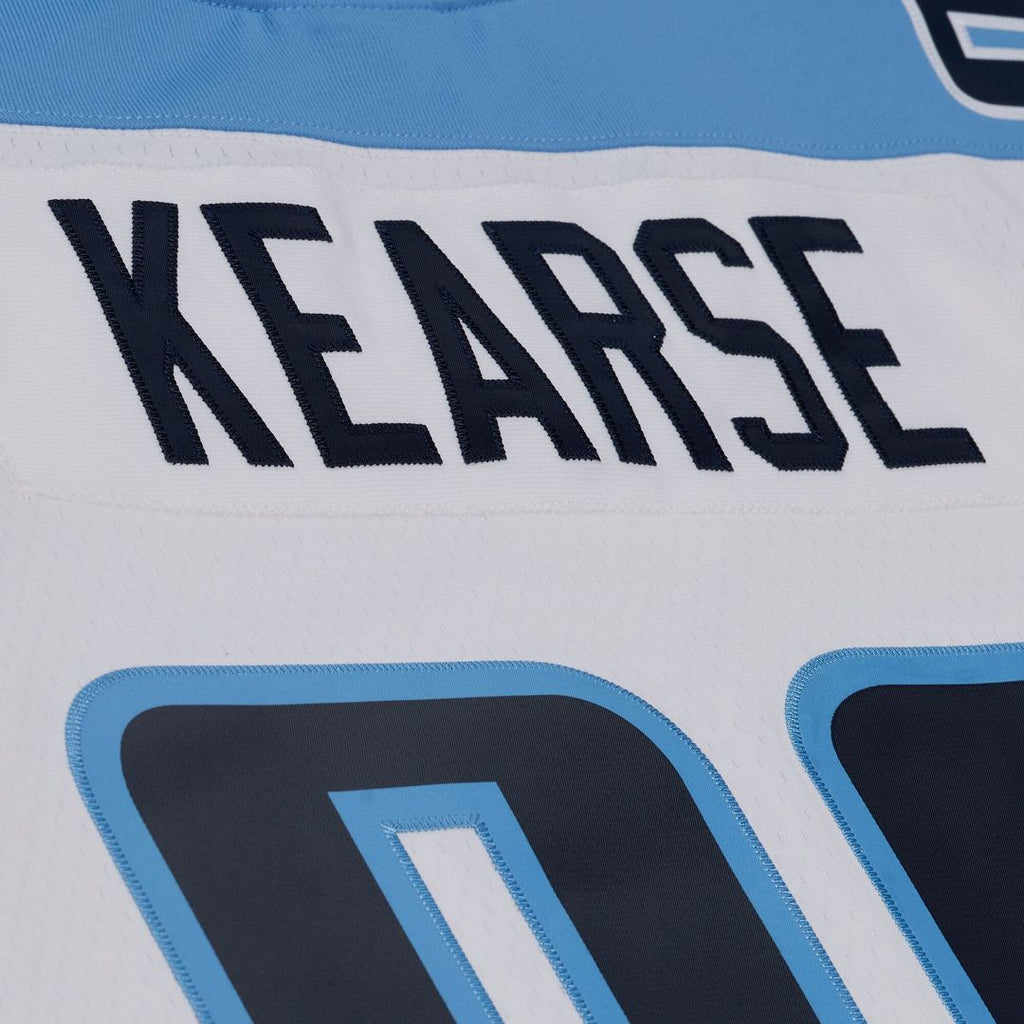 Men's Tennessee Titans Jevon Kearse Mitchell & Ness White Retired Legacy Replica Player Jersey