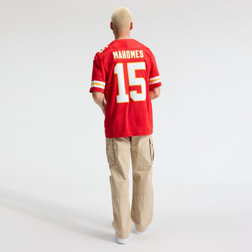 Men's Kansas City Chiefs Patrick Mahomes Nike White Vapor F.U.S.E. Stitched Limited Jersey