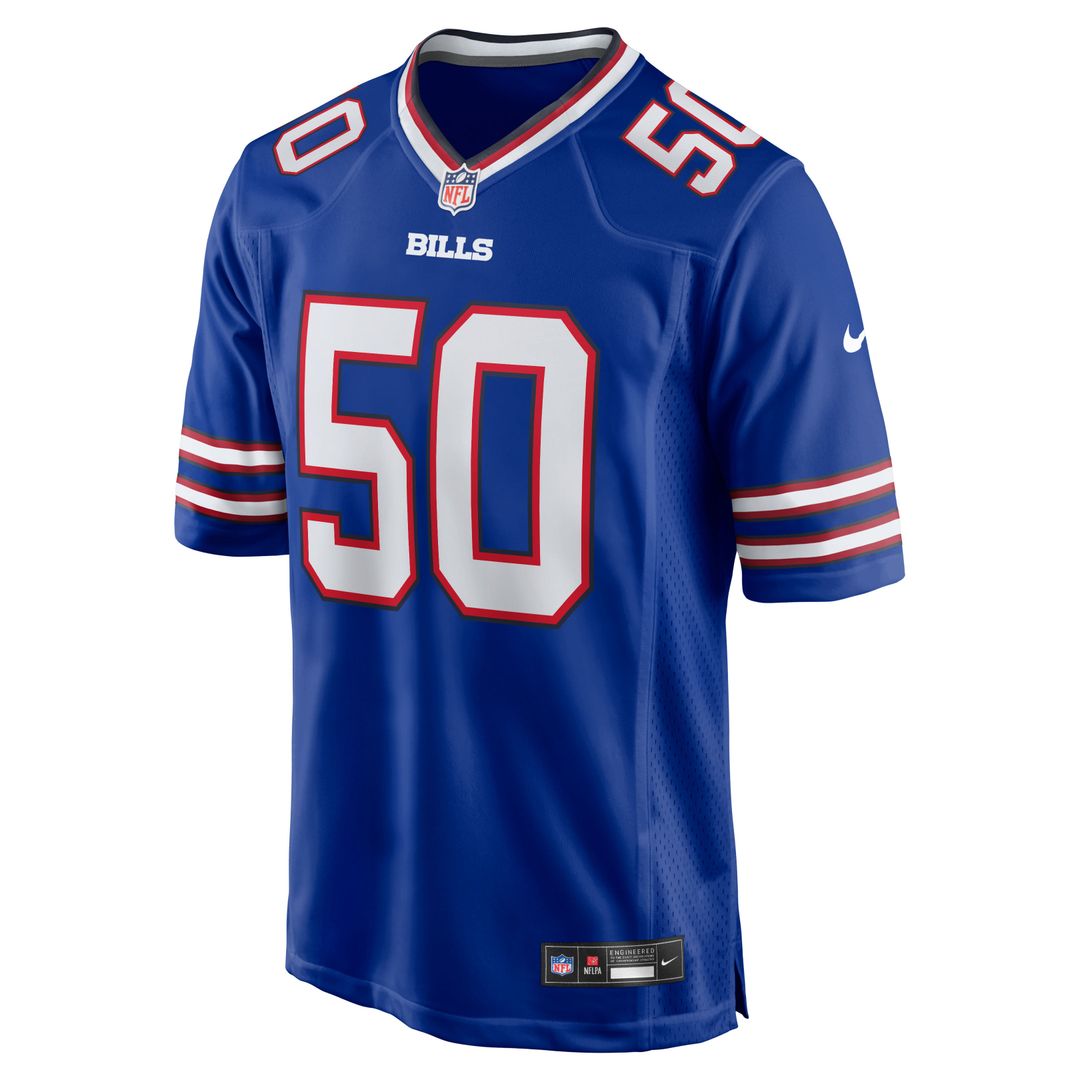 Men's Buffalo Bills Otis Reese Nike Royal Team Game Jersey