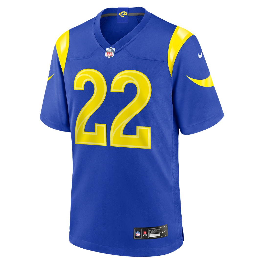 Men's Los Angeles Rams Trent McDuffie Nike Royal Team Game Player Jersey