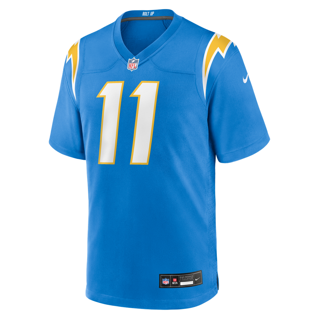 Men's Los Angeles Chargers Cameron Dicker Nike Powder Blue Game Jersey