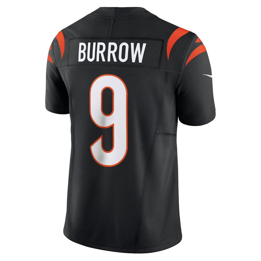 Men's Cincinnati Bengals Joe Burrow Nike Orange Vapor F.U.S.E. Limited Jersey