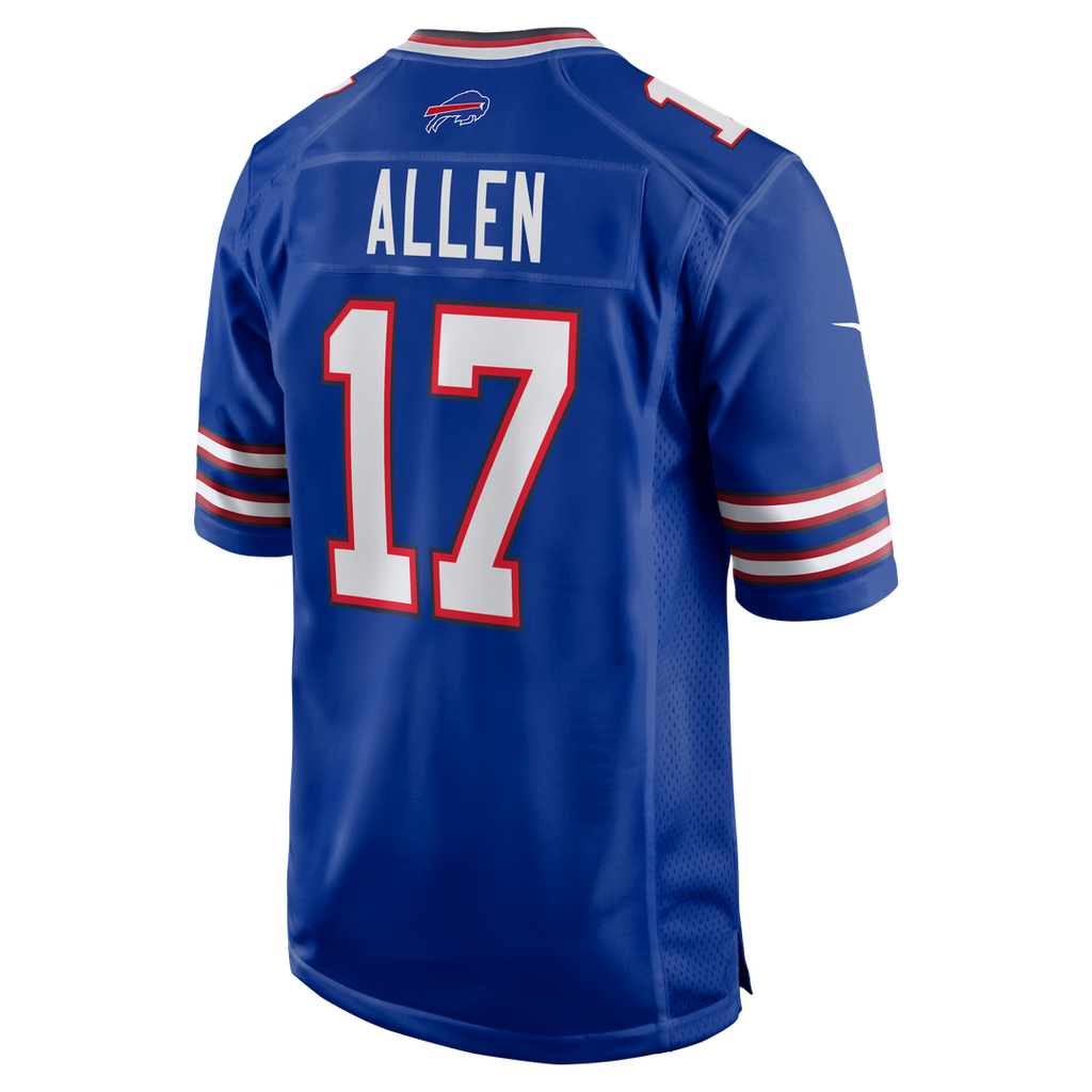 Men's Buffalo Bills Josh Allen Nike Gray Nickel City Game Jersey