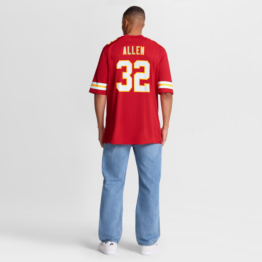 Men's Kansas City Chiefs Marcus Allen Nike Red Game Retired Player Jersey