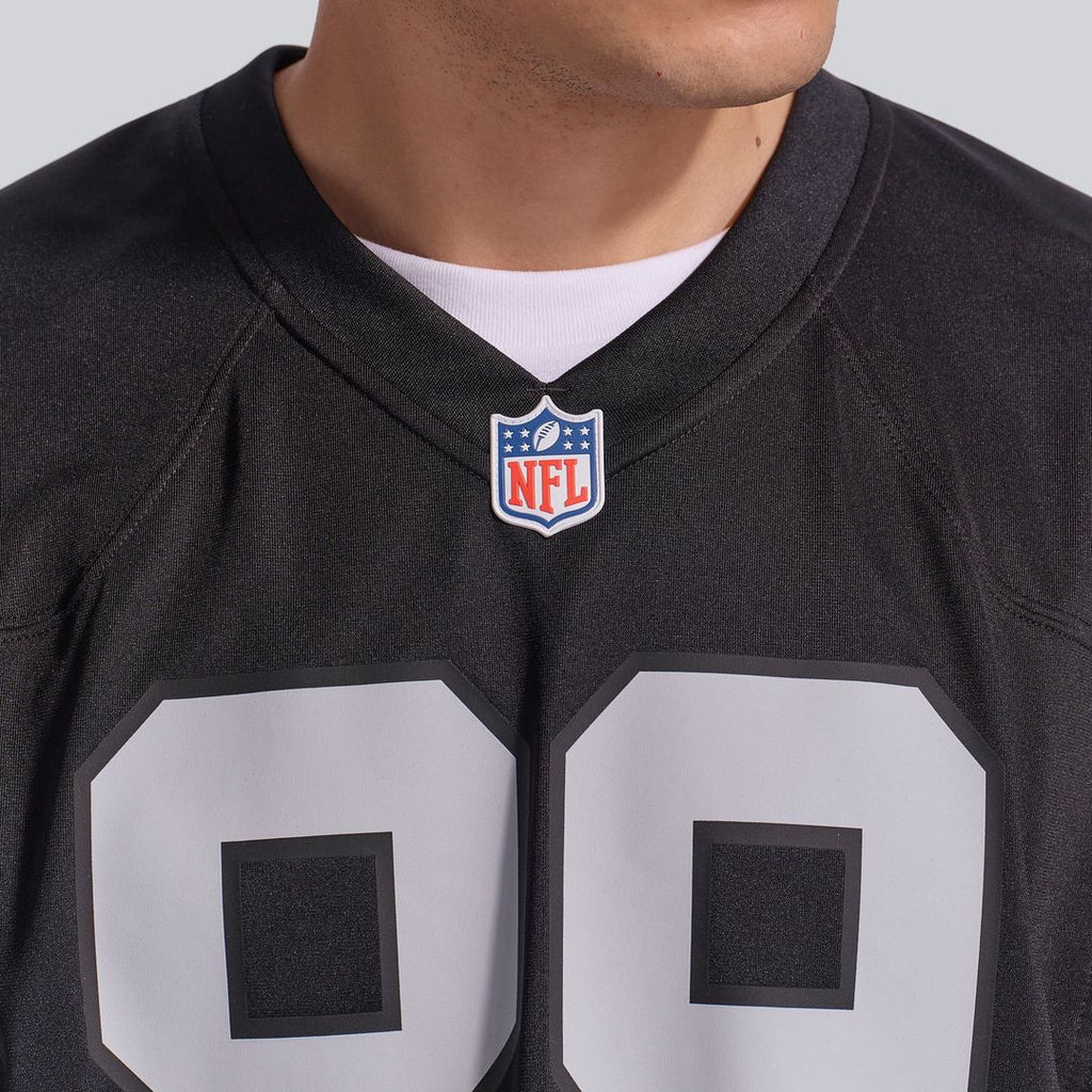 Men's Las Vegas Raiders Brock Bowers Nike  White Game Jersey